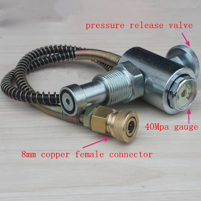 300 бар/4500Psi Pcp заполняющий клапан ВВС заполняющая станция для резервуаров воздух 45