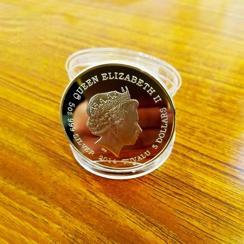 1 унция Элизабет китайские старинные мифические существа дракон тигр красивая