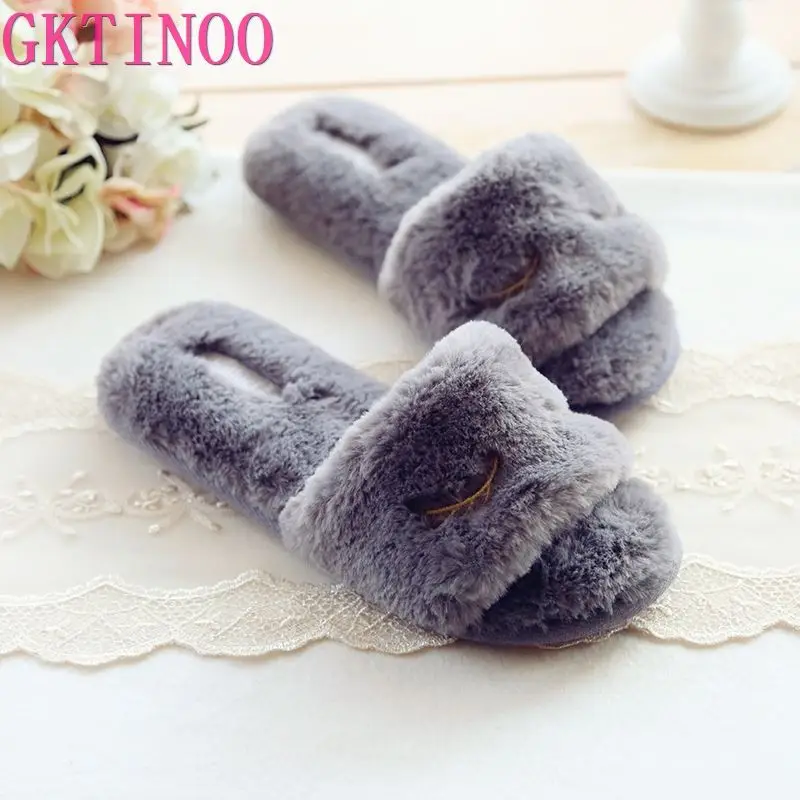 Симпатичные Зимние домашние тапочки женская домашняя обувь для дома спальни