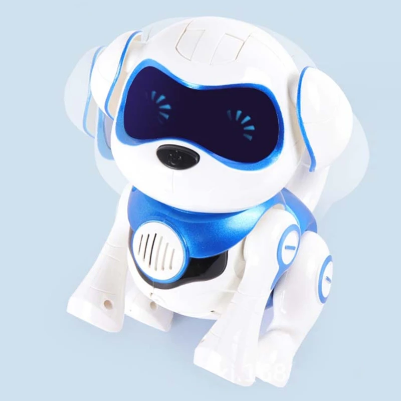 

Electronic Animal Pet Intelligent Robot Dog Cool Breathing Lights Dancing Music Robot Puppy Baby Early Education Toy