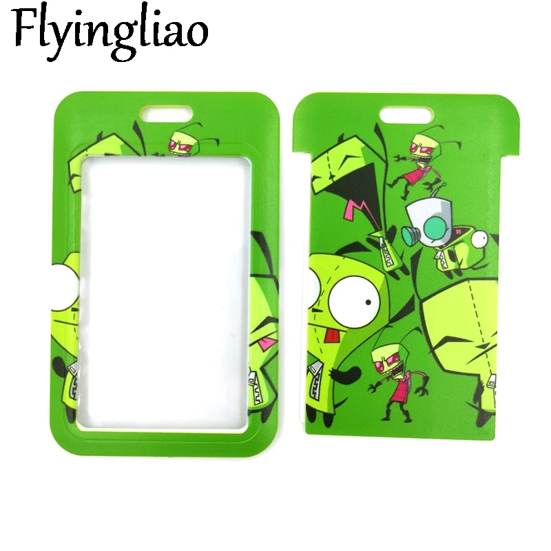 Держатель для кредитных карт Invader Zim дорожная сумка студентов и женщин Подарочный