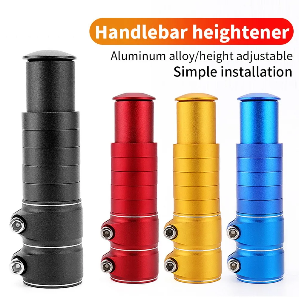 

MTB Bicycle Mountain Bike Handlebar Fork Stem Riser Rise Up Extender Extension Heads Up Adaptor Durable Bicycle Parts