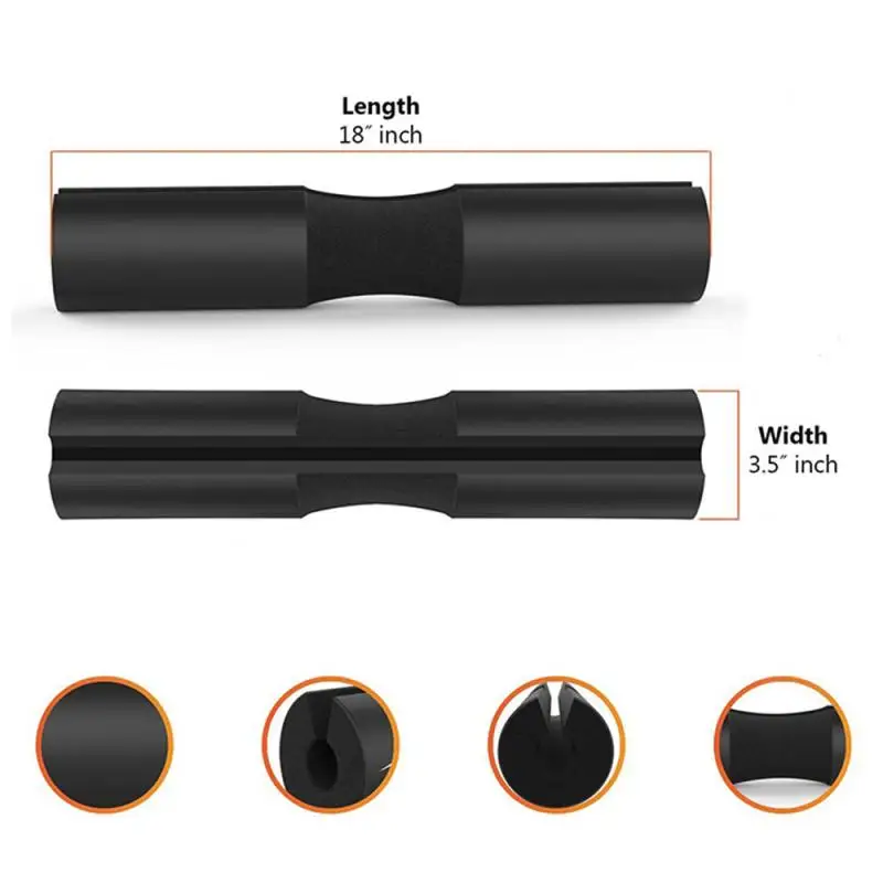 Пенопластовая Накладка для штанги тренажерного зала тяжелая атлетика мягкая