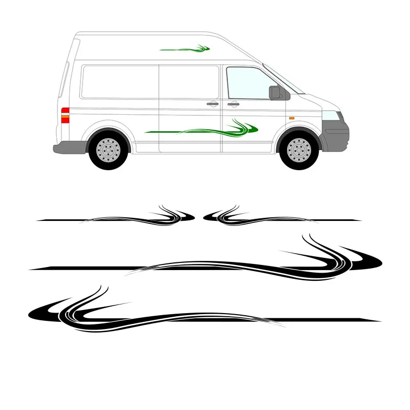 Camper Van Graphics Motor Home Vinyl Kit Decals / Stickers tu-808 | Автомобили и мотоциклы