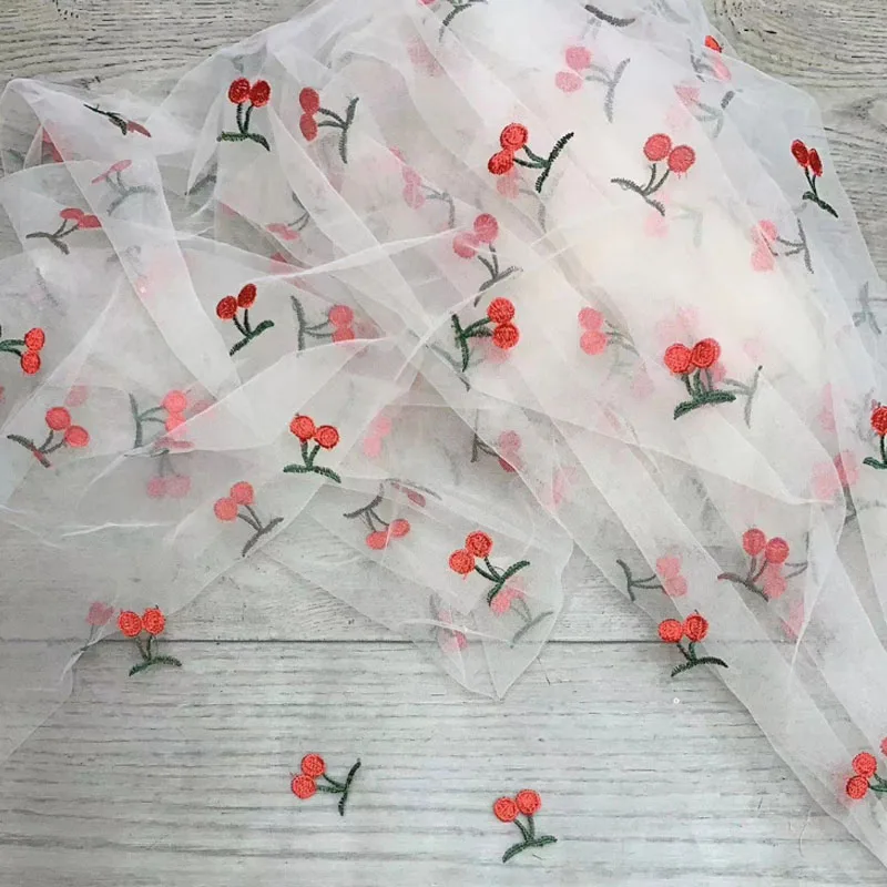 Мягкая сетчатая вышивка тюль кружевная ткань сделай сам юбка одежда Кукольное