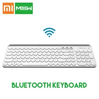 new xiaomi miiiw gaming mechanical keyboard led backlights keyboard 2 4ghz multi system compatible wireless portable keyboard