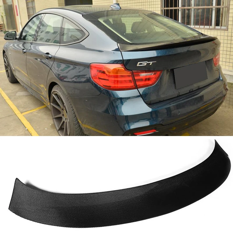 Углеродное волокно автомобиля задний багажник загрузки крыла Спойлер для BMW 3