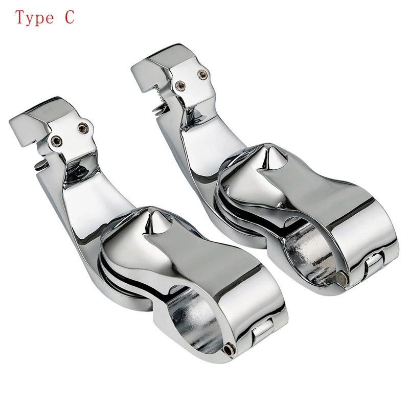 Универсальные мотоциклетные хромированные колышки для мотоциклов 1 25 дюйма 32 мм