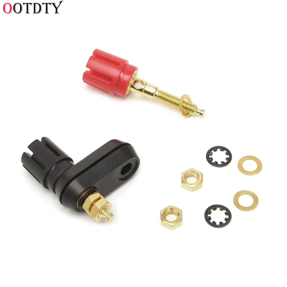 Dual 4mm Banana Plug Jack Socket Binding Post for Speaker Amplifier Terminal Connectors Terminals | Обустройство дома
