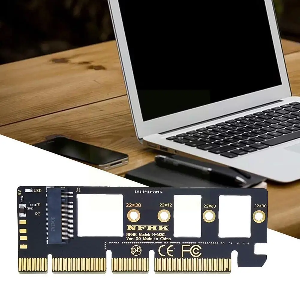 m sleutel nvme ahci ssd 110 мм 80 мм адаптер ssd 30 м 2 pcie x16 кар