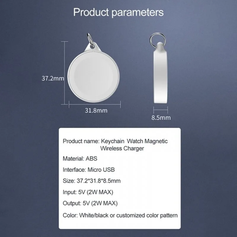 Мини магнитное Беспроводное зарядное устройство для Apple Watch SE 6 5 4 3 2 1 беспроводные