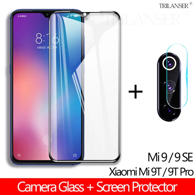 2-в-1 Камера стекло на сяоми ми 9т 9 се mi9 защитная пленка mi9t xiaomi закаленное xiomi mi Xiaomi