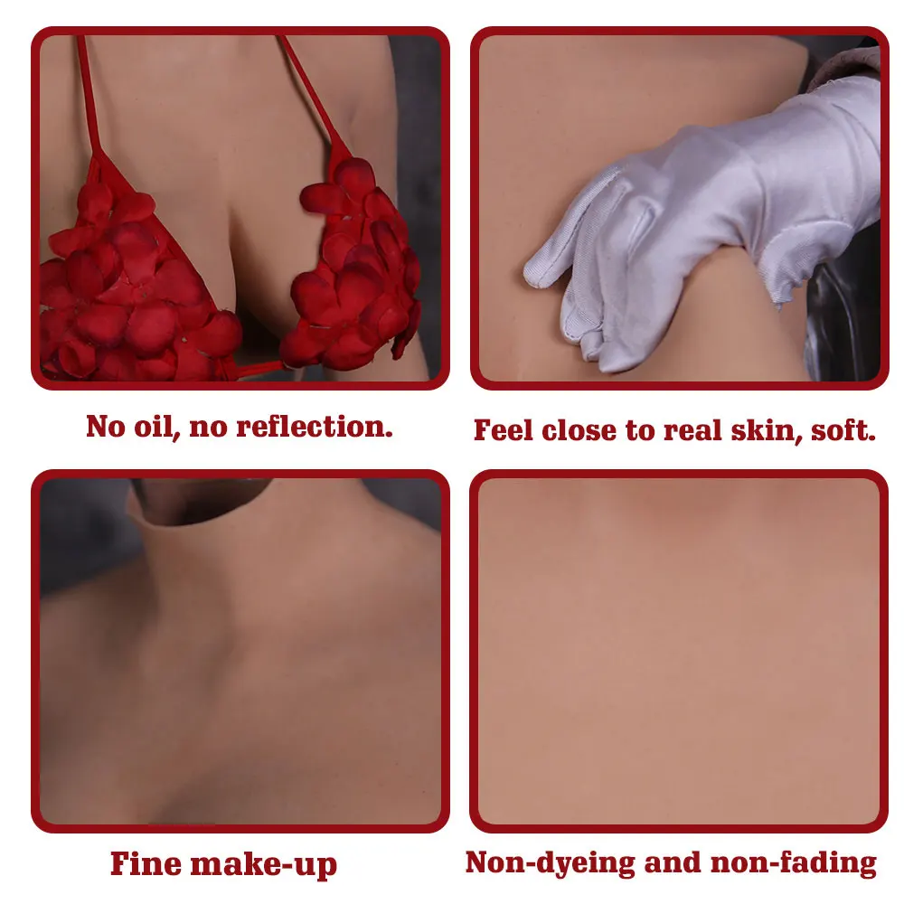 Eyung 5 го поколения мастэктомия грудь без масла силиконовая для трансвеститов