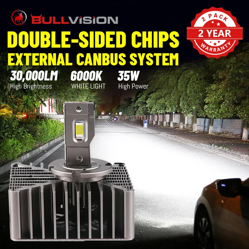 

HID D1S светодиодная фара 30000LM D2S D3S D4S D5S D8S D1R D2R D3R D4R 6000K чипы CSP Canbus Ошибка декодера Бесплатная 35 Вт 55 Вт балласт 12 В