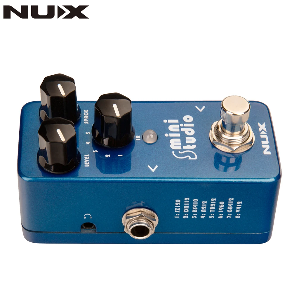 NUX NSS 3 Studio Pedal Impulse Response IR Loader с 8 динамиками модель шкафа аксессуары для гитары