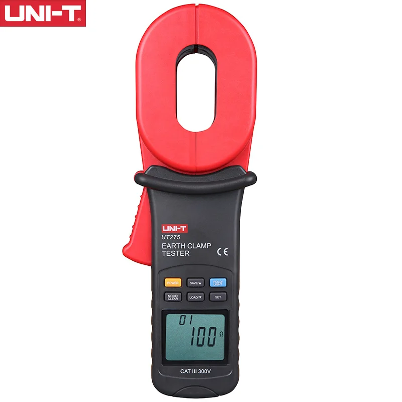 UNI-T UT273 UT275 зажим тестеры заземления сопротивление утечки тока Автоматический