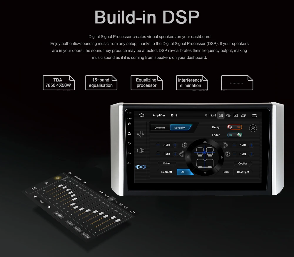 9&quot Android 10.0 Multimedia for Mitsubishi Xpander 2017 2018 Car Radio GPS Navi 1Din Player DSP 4GB+64GB Bluetooth 5.0 | Автомобили и