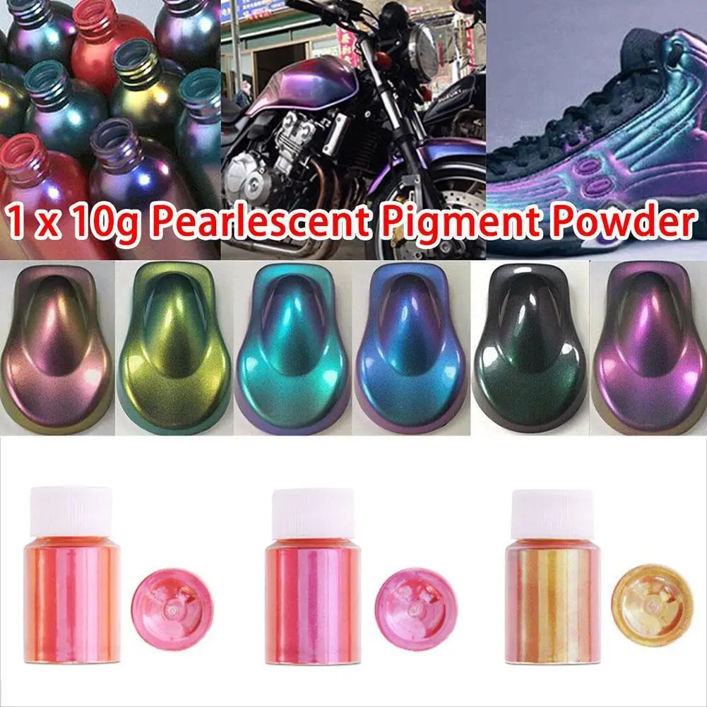 

Tasteless Particle Size 25-100um (200 Mesh) Charming Chameleon Pigments Car CPaintsolor Changing Pigments Pearl Powderfor Auto