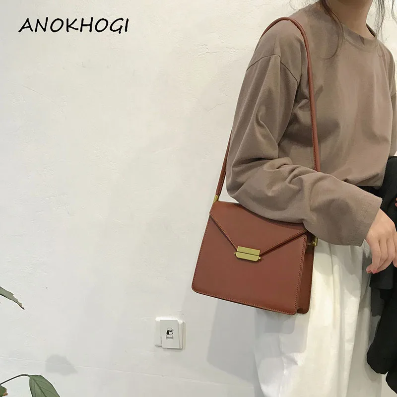 

Beige PU Leather Women Shoulder Bags Big Capacity Female Fashion Handbags Cross Body Messengers Flap B547