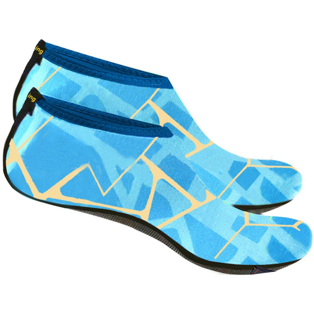 

1 Pair Nylon Summer Water Shoes Water Sports Aqua Shoes Nylon Summer Waterproof Shoes for Seaside Wading Diving