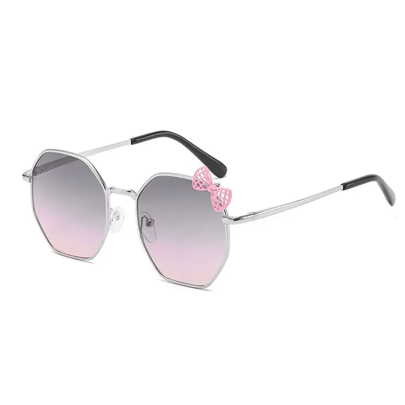 Детские очки полигональные металлические Красочные крутые детские