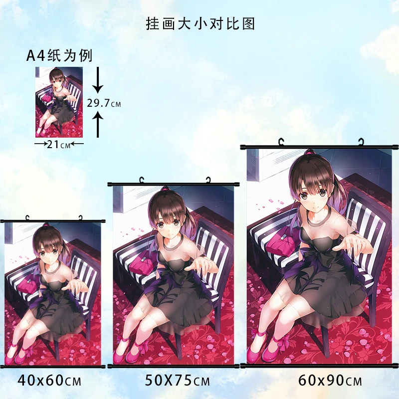 

Anime Jujutsu Kaisen Poster Wall Paintings HD Gojo Satoru Itadori Yuji Scroll Hanging Pictures 40X60CM Art Cloth Home Decor