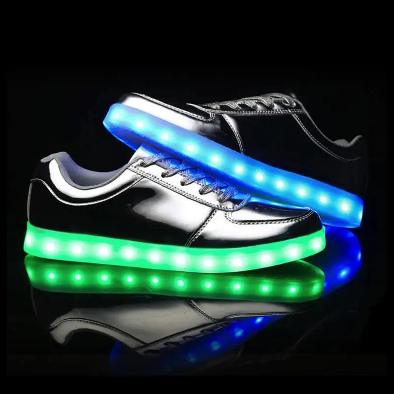 USB charge Led Shoes Dance Shoes s for Adults Size 35-46 Glowing Party With Hot Selling | Обувь