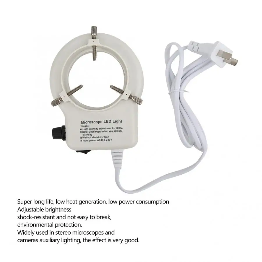 56 светодиодных кольцевых светильников промышленная камера регулируемое кольцо