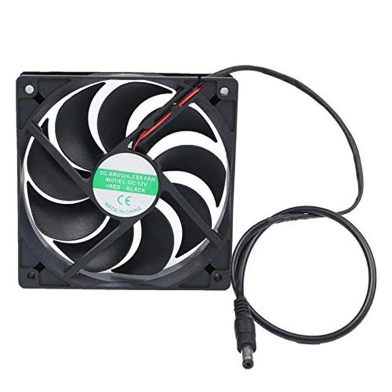 

10W Solar Panel Powered Fan Mini Ventilator for Dog Chicken House Greenhouse RV Roof