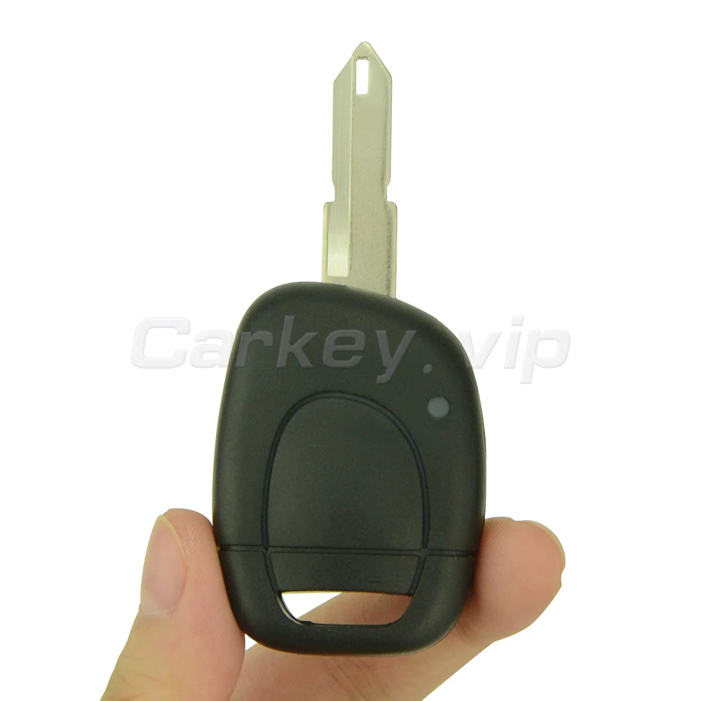 

Remotekey 2pcs Remote car key 1 button for Renault Twingo Clio Master KANGO car key ID46 - PCF7946 chip 433 Mhz NE73