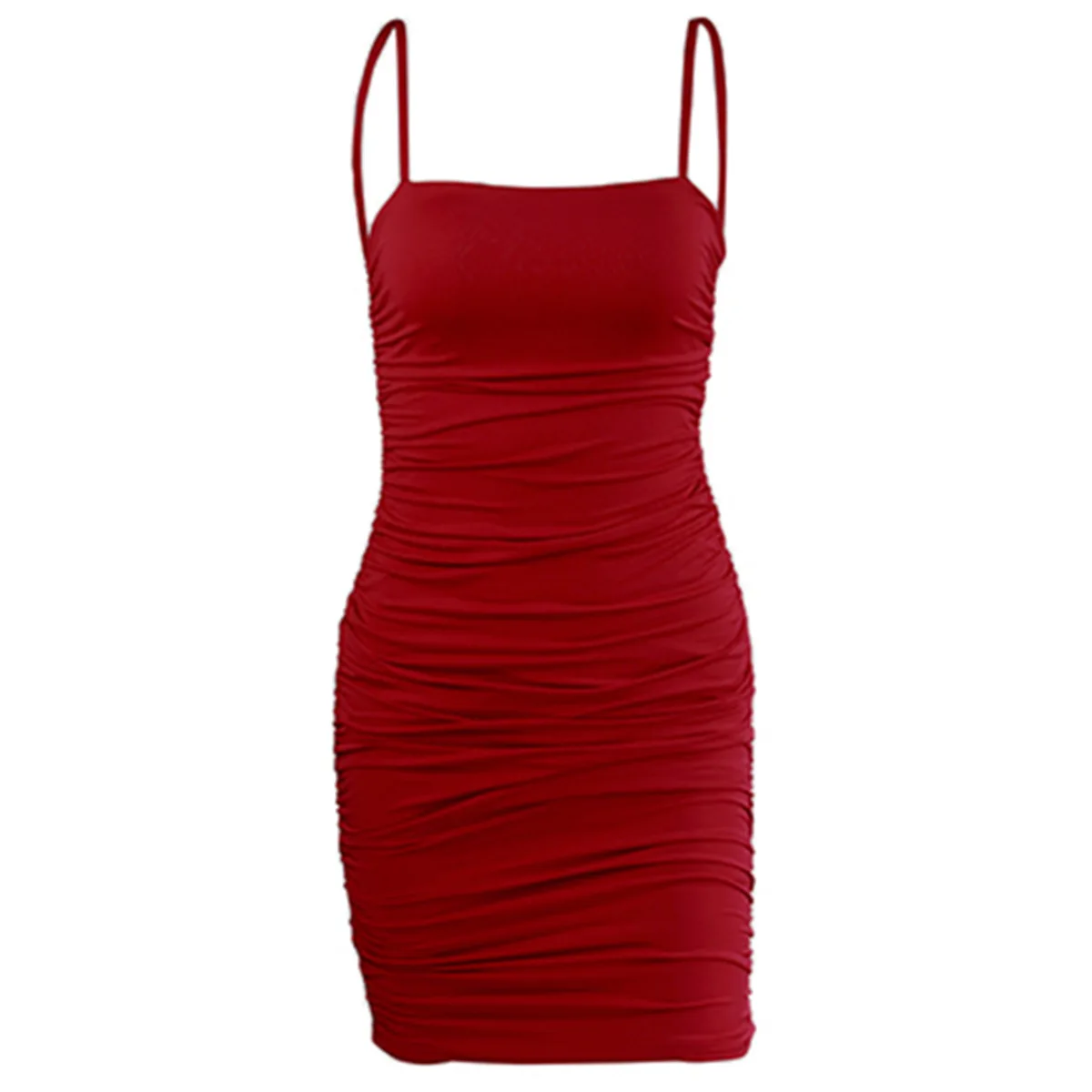 

Summer Sexy Tight Braces Vest Dress Sleeveless Sheath Dress 5 Colors Dresses for Women Clothing Women