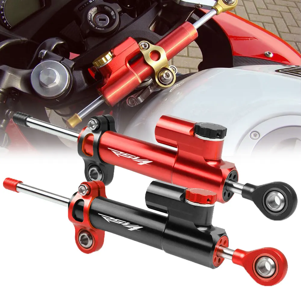 

FOR APRILIA RSV4 RSV 4 RSV4-FACTORY 2009 2010 2011 2012-2019 Adjustable Motorcycles Steering Stabilize Damper Bracket Mount Kit