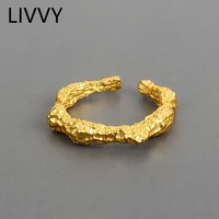 livvy silver color rings for vintage 2021 trend gold color bump engagement womens ring jewelry party gifts accessories