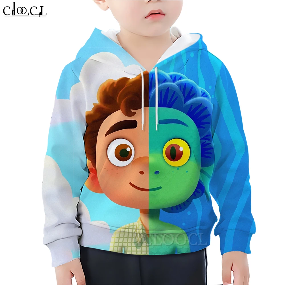 

Boys Luca Alberto Hoodies Coat 3D Print Spring Autumn Outerwear Kids Hooded Sweatshirt Clothes Children Long Sleeve Pullover Top