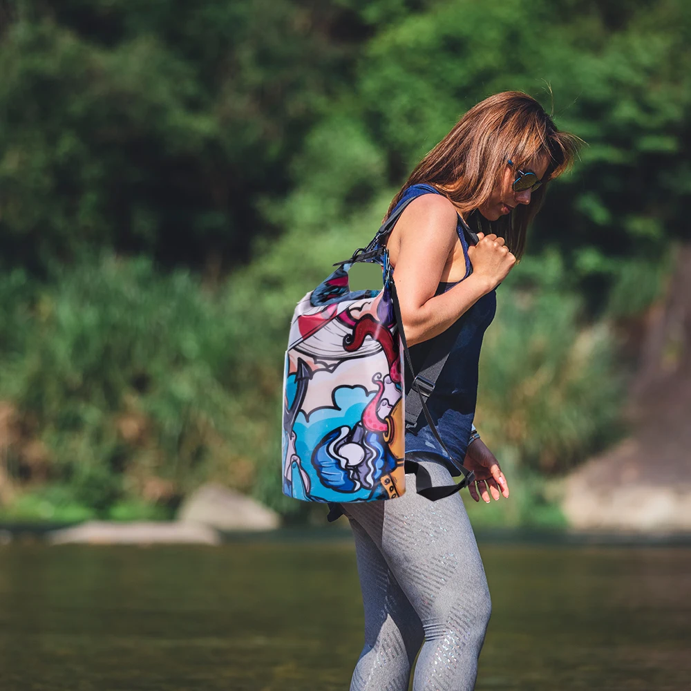 Складная Водонепроницаемая вместительная сумка для путешествий