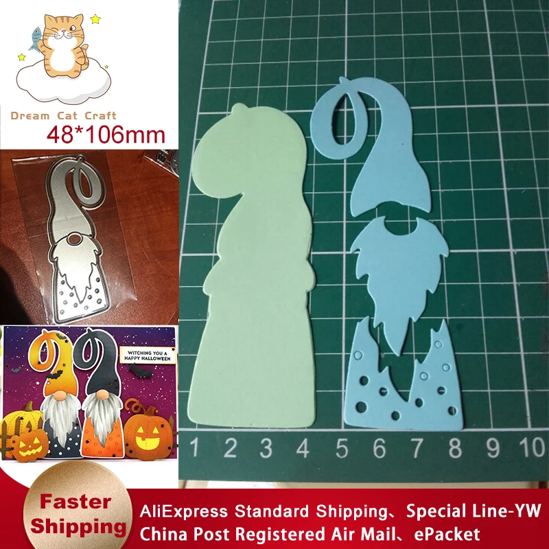 

Christmas 2021 New Santa Claus Metal Cutting Dies Decorative Scrapbooking Craft Santa Die Cut Embossing Paper Cards Stencils