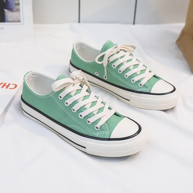 

Женские Классические холщовые кроссовки, повседневная удобная и дышащая обувь с вулканизированной подошвой в стиле ретро, 2021