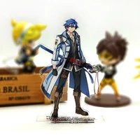 legend of heroes trails of cold steel rean schwarzer acrylic stand figure model plate holder cake topper anime