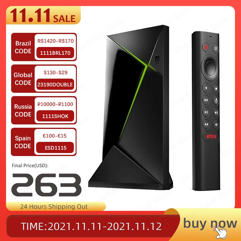 Nvidia Shield TV Pro видео игровые консоли ТВ бокс Android Бытовая электроника игры