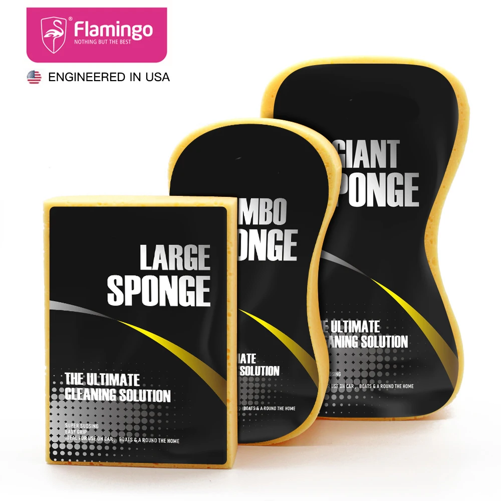 Легко захватывающая губка для мытья автомобиля аппликатор большой гигантский