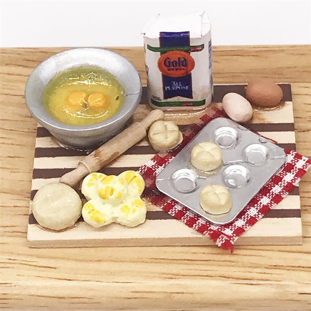 1:12 Кукольный домик Миниатюрный сцена Режим мини тусклый сумм делая инструмент