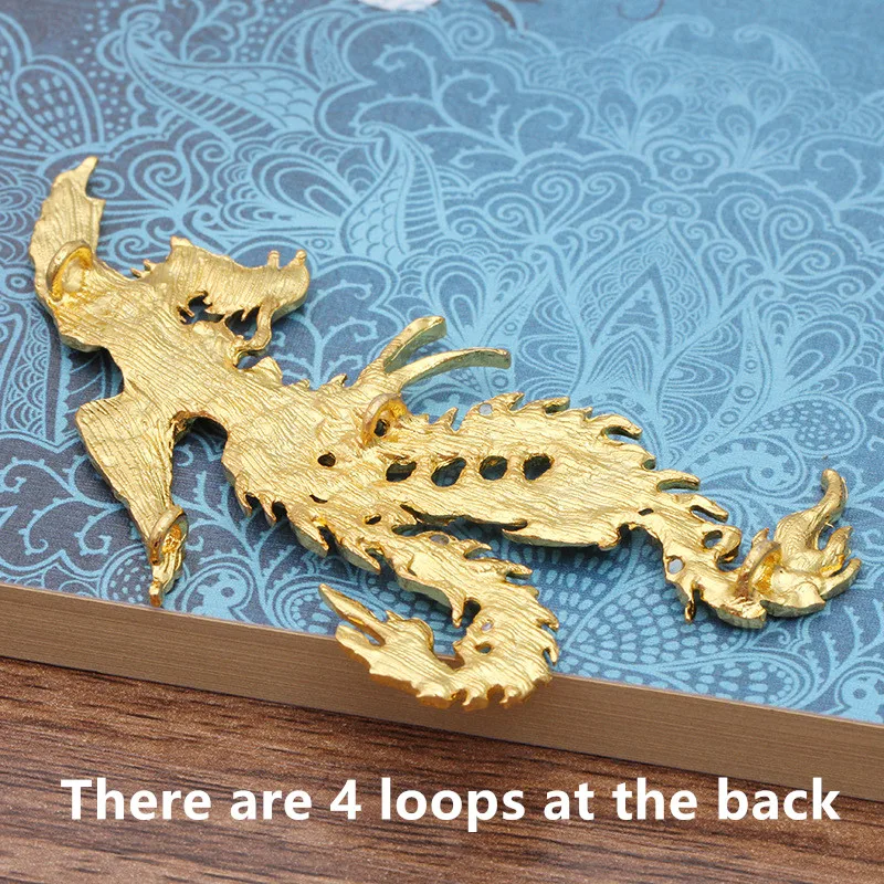 Металлический сплав с золотым и серебряным покрытием коннекторы Феникс Подвески