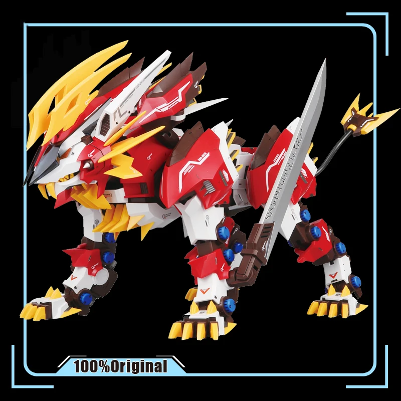 

В НАЛИЧИИ МОДЕЛЬ ZA 1/72 Механический Зверь SF95-002 Mugen Liger HAYATE бивни льва собрать фигурку робота игрушки
