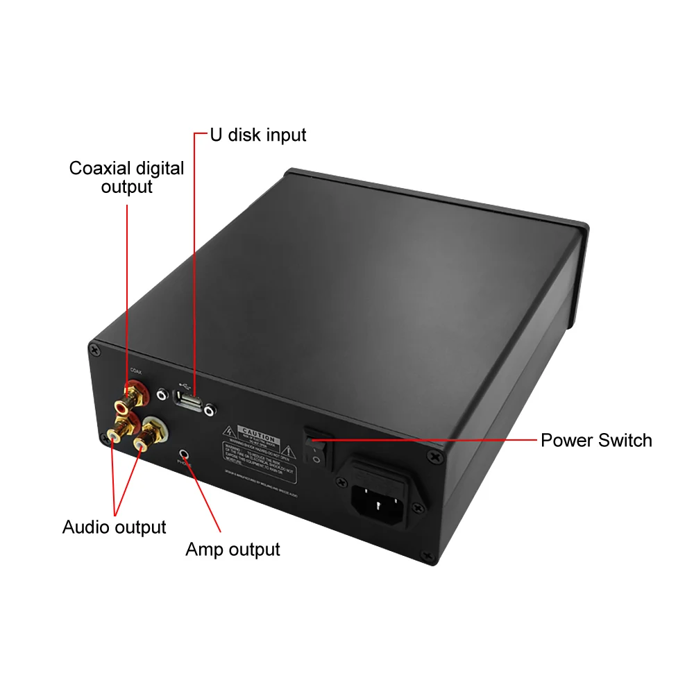 Цифровой аудио декодер AIYIMA AK4495 Bluetooth 5 0 проигрыватель музыки без потерь Поддержка