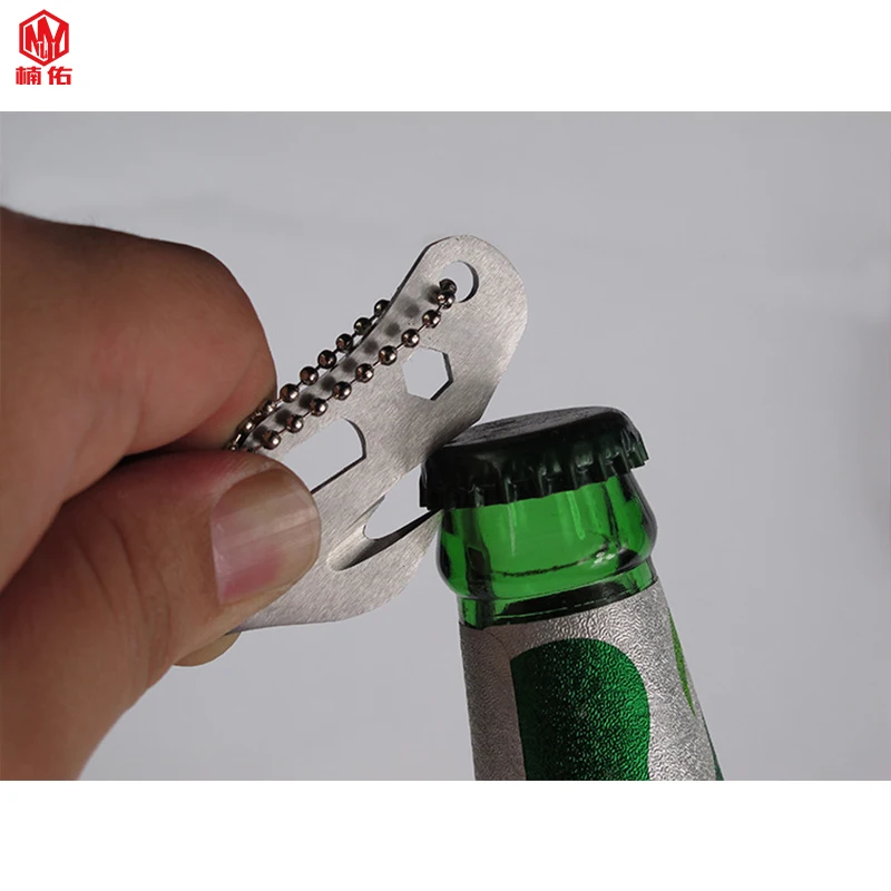 

1 шт. мини-отвертка, многофункциональный ключ, открывалка для бутылок для кемпинга на открытом воздухе, портативный резак для веревки