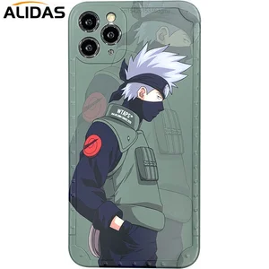 naruto hatake kakashi phone anime case for iphone 11 12 pro xs max 8 7 plus x xr silicone soft tpu black shell back cover coque free global shipping