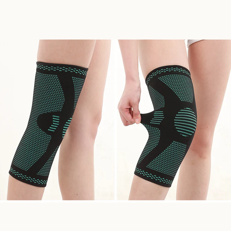 1 шт. эластичные наколенники для фитнеса тренажерного зала дышащая Экипировка