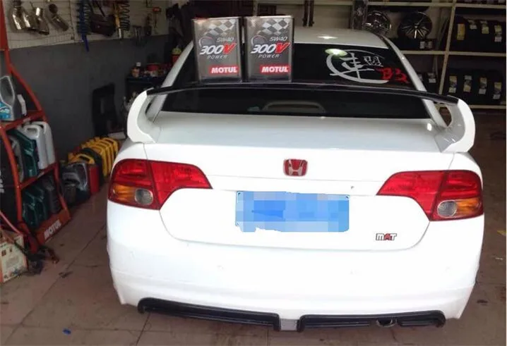 Спойлер заднего крыла автомобиля для HONDA Civic 2006-2011 FD2 высококачественный
