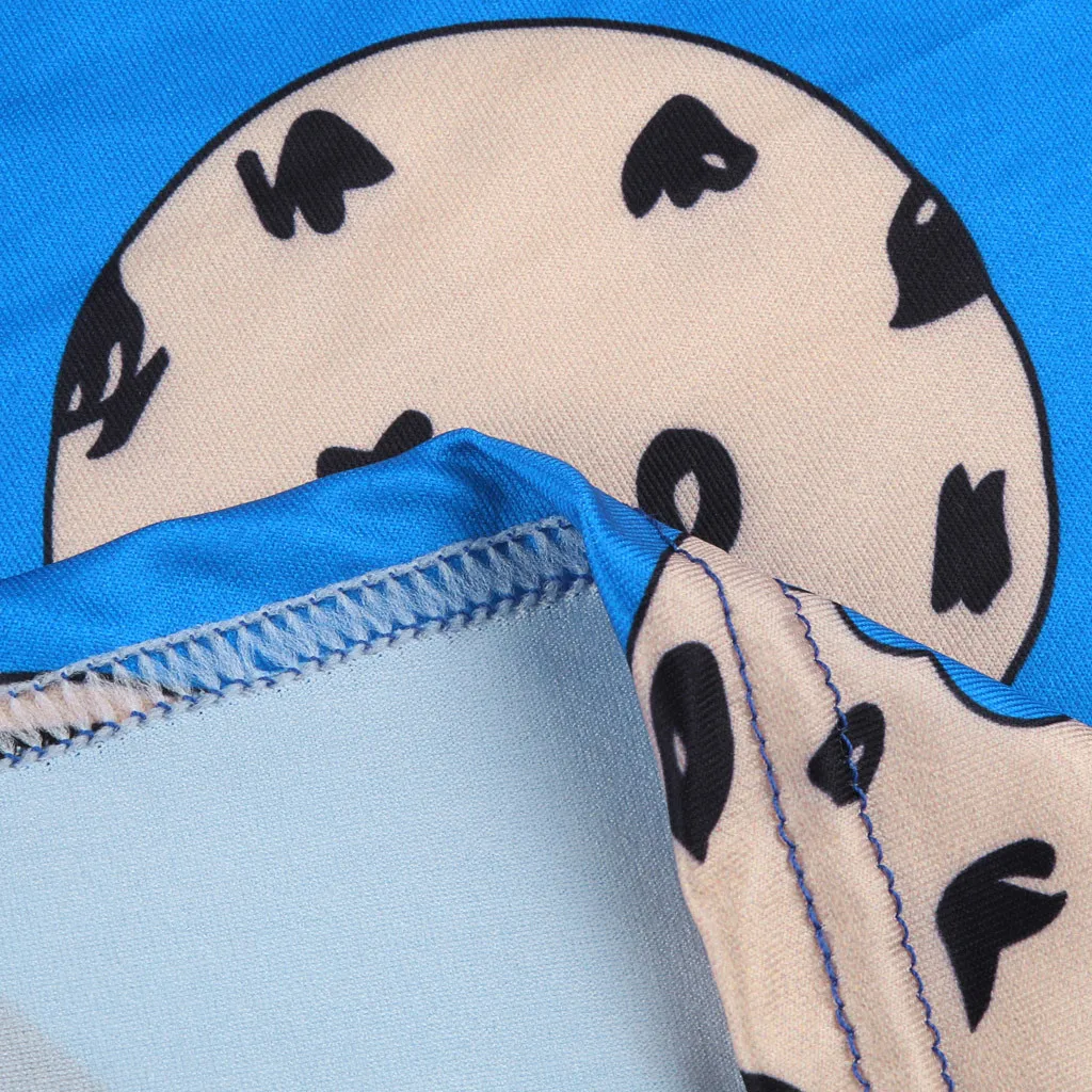 Пижама женская с V образным вырезом и принтом печенья| |