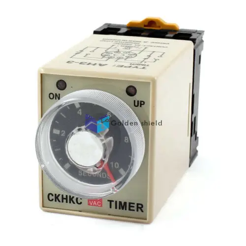 JSZ3F(ST3PF) ST3PF 8 Pin DPDT 10s задержки выключения Управление Время Реле таймера бла|Реле| |
